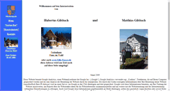 Desktop Screenshot of gilsbach.net