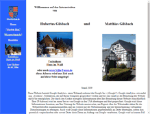 Tablet Screenshot of gilsbach.net